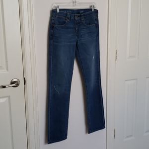 Jcrew vintage slim slightly distressed jeans 👖